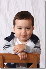 My cute little Dominic