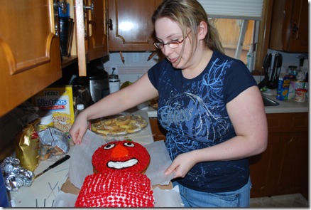Elmo cake Elmo cake