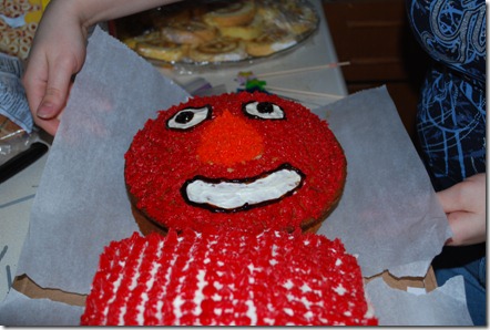 Elmo's head Elmo's head